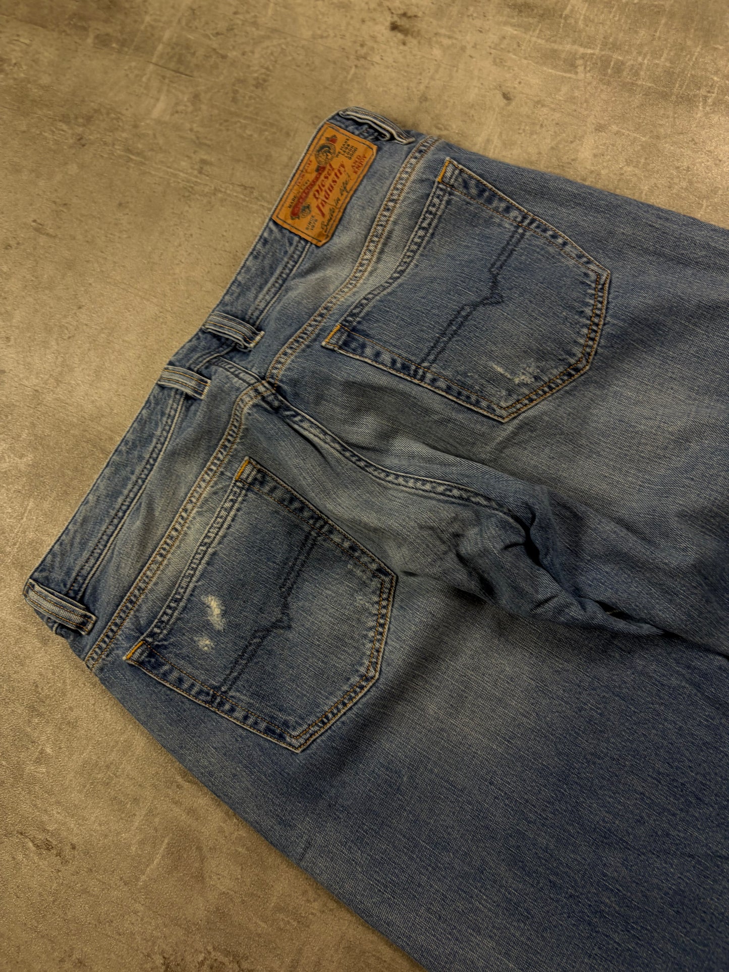 Vintage Diesel Y2k Baggy Straight Jeans