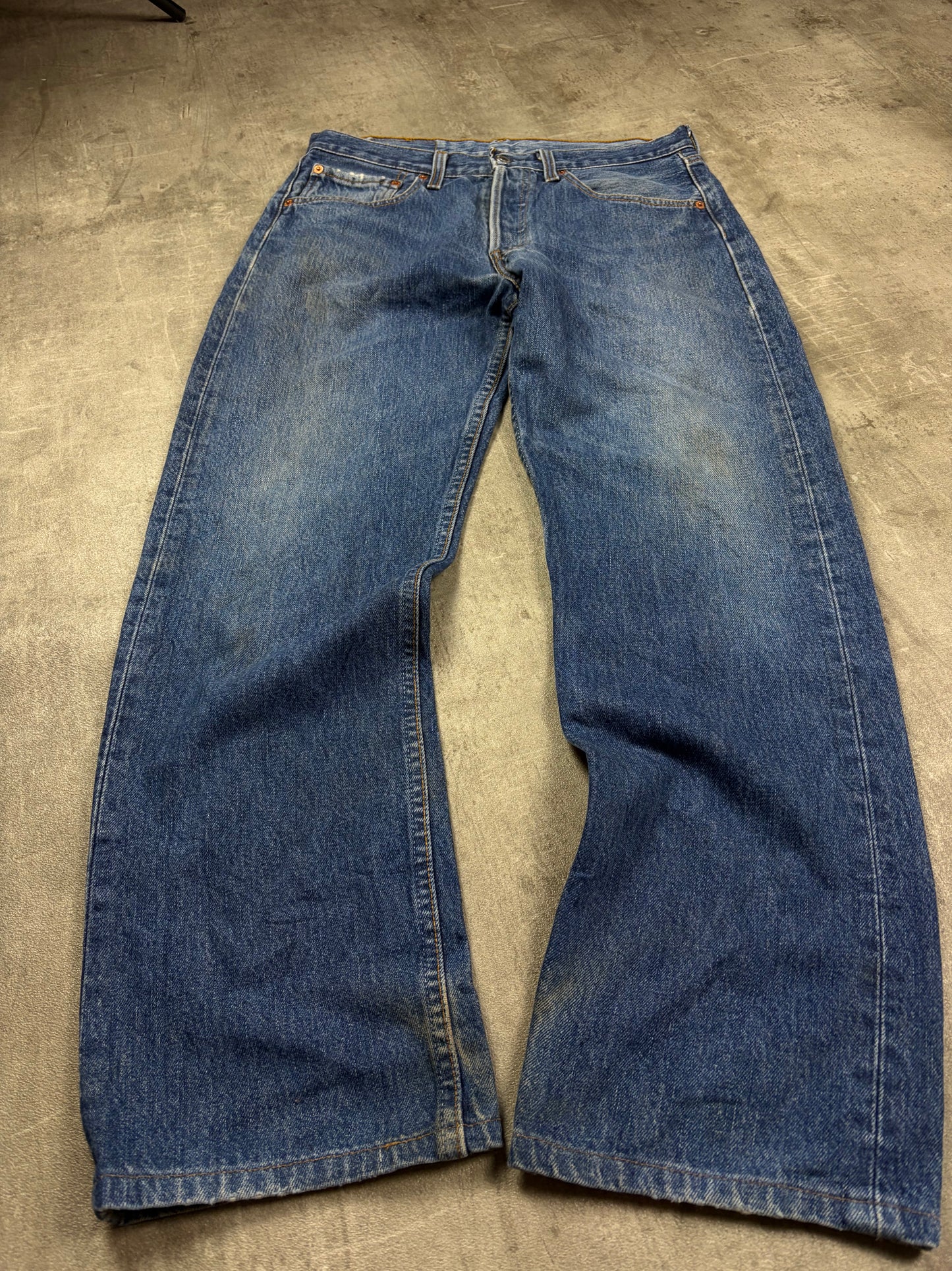 Levis 501 Straight Bootcut Jeans Herren Pasha Style