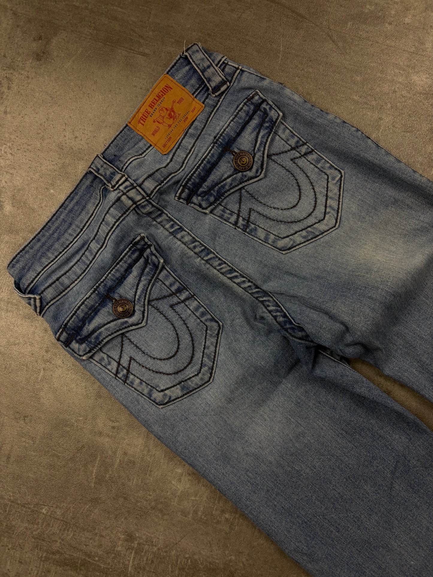 True Religion Jeans Vintage Low Waist Bootcut Y2K