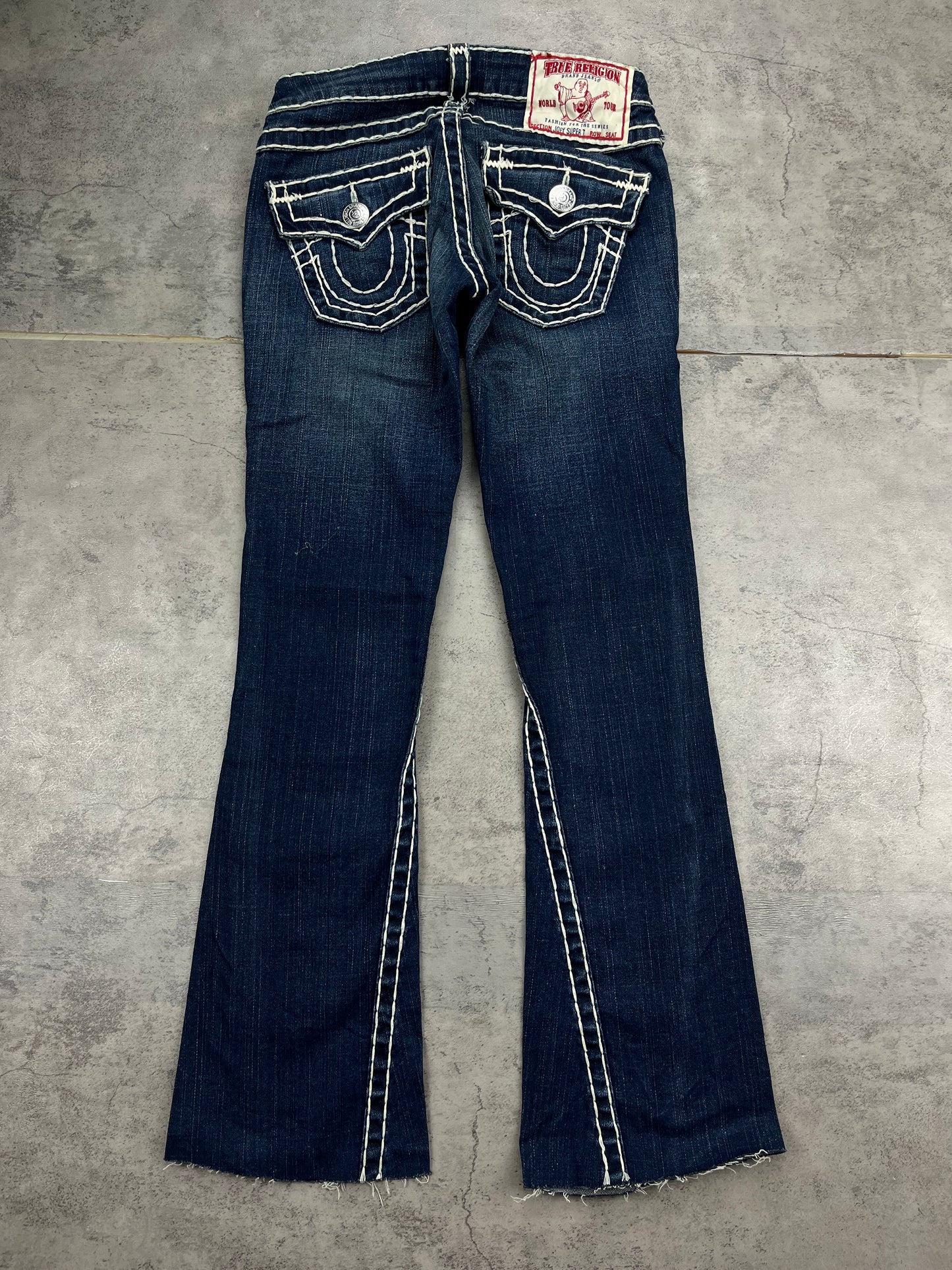 Rare Vintage True Religion Jeans Y2K Bootcut Low Rise Flared