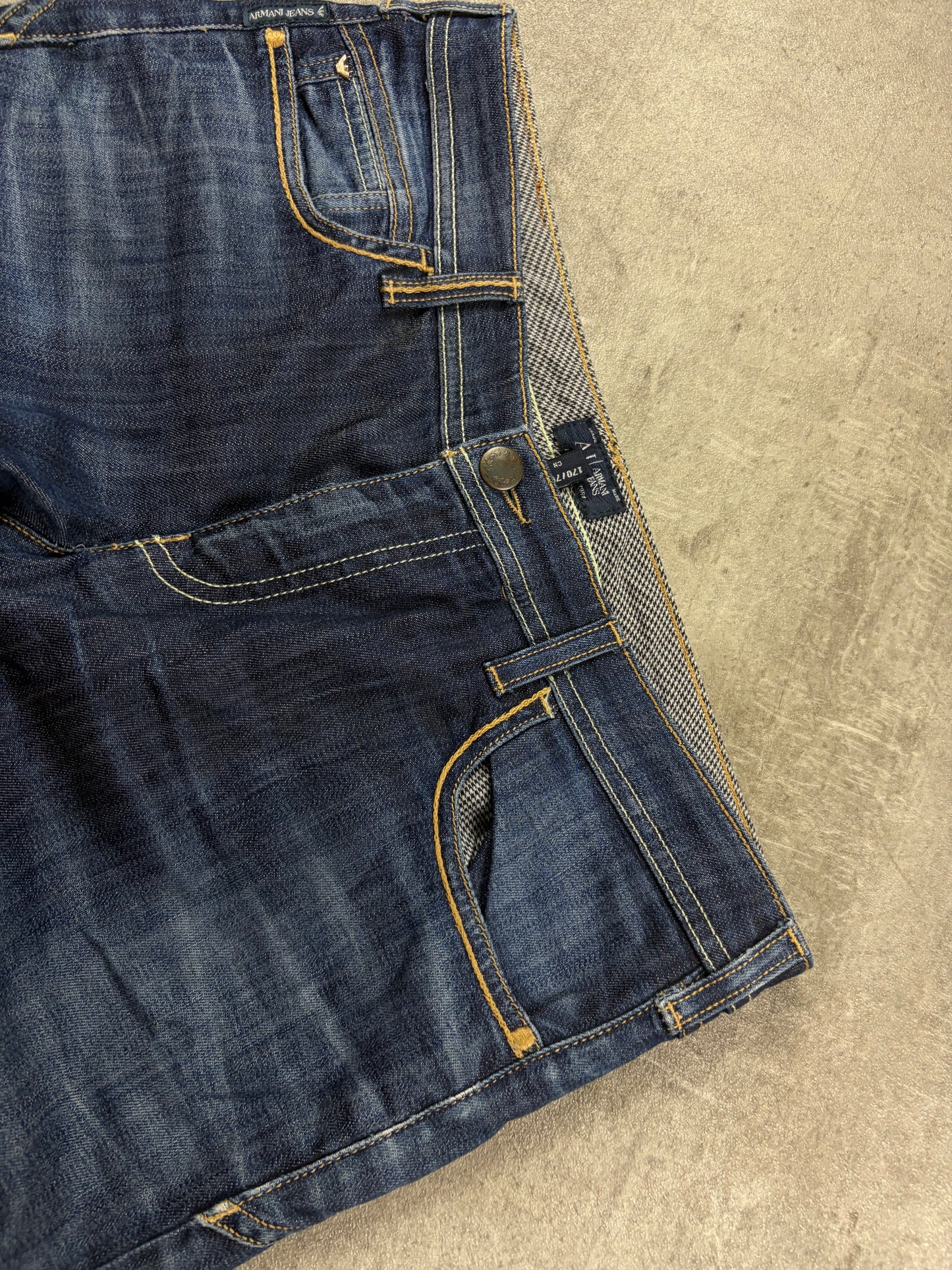 Armani Straight Fit Baggy Jeans Pasha Style