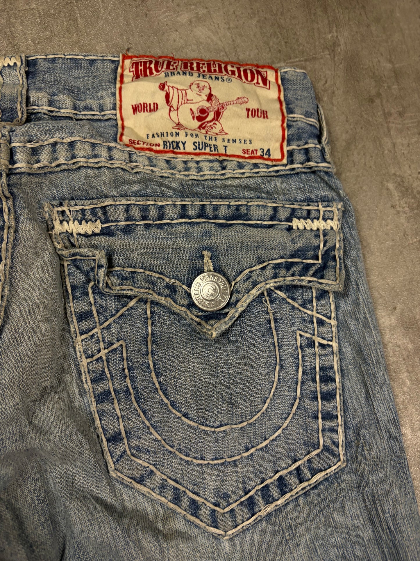 True Religion Baggy jeans Vintage Flared