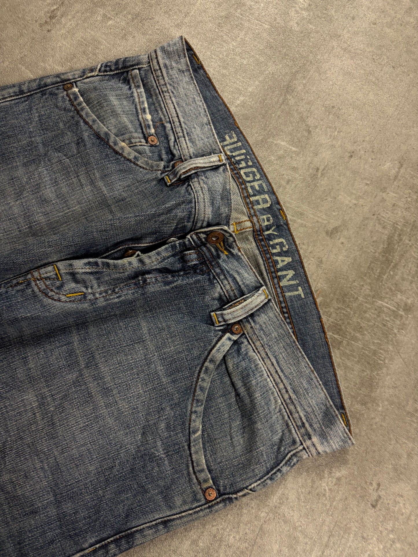 Giant y2k Baggy Straight Fit Jeans Pasha Style
