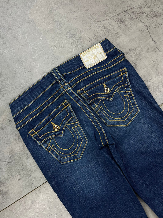 Rare True Religion Glitzer Lowwaist Y2k Bootcut Jeans