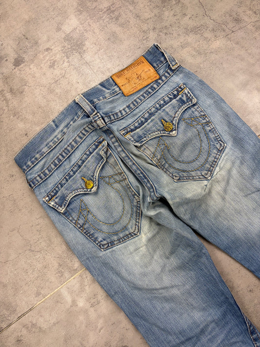 True Religion Low Rise Bootcut Denim