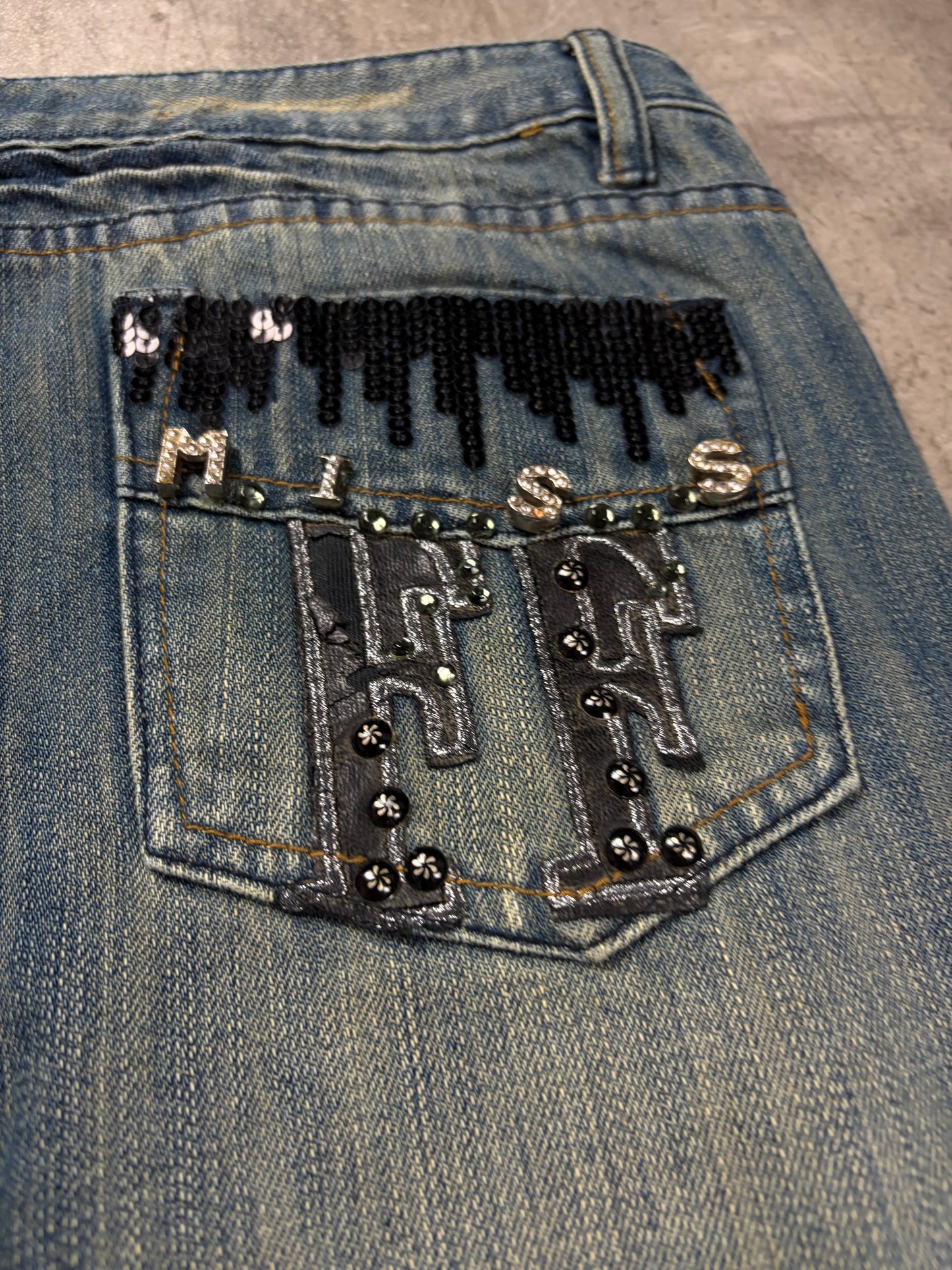 Miss sixteen Y2k Lowwaist Miss me Style Jeans