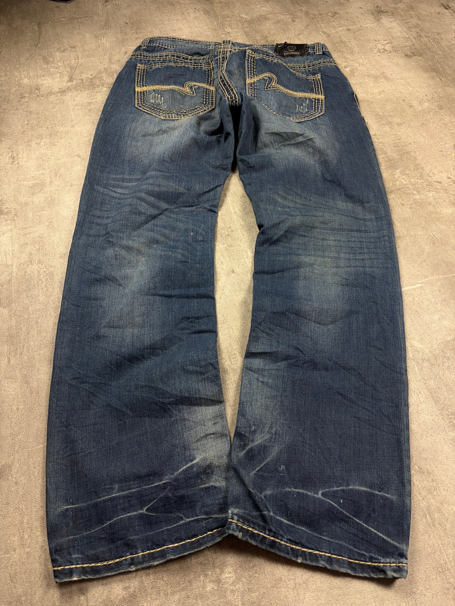 Blue Monkey Vintage Baggy Straight fit Jeans