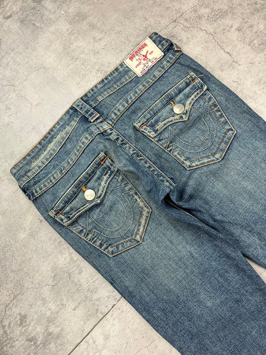 True Religion Lowwaist Flared Bootcut Jeans Y2k