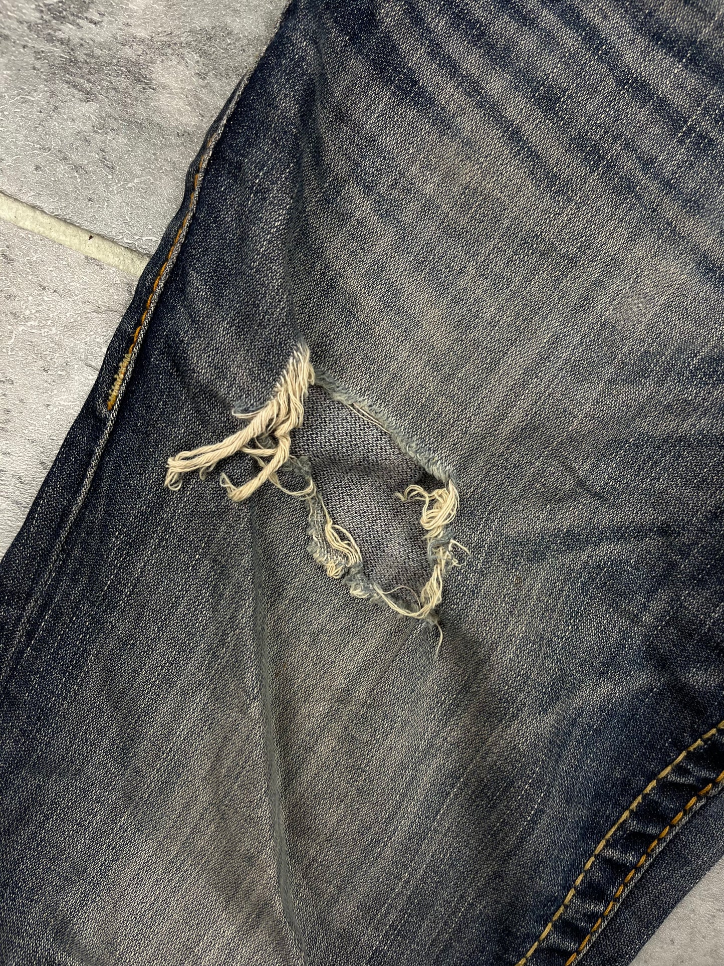 True Religion Vintage Y2k Straight Baggy Jeans