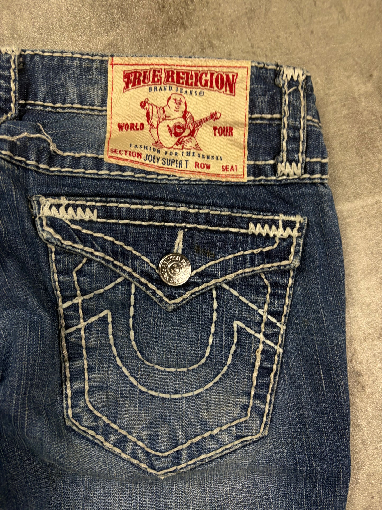Vintage True Religion Y2k Lowwaist Jeans Flared