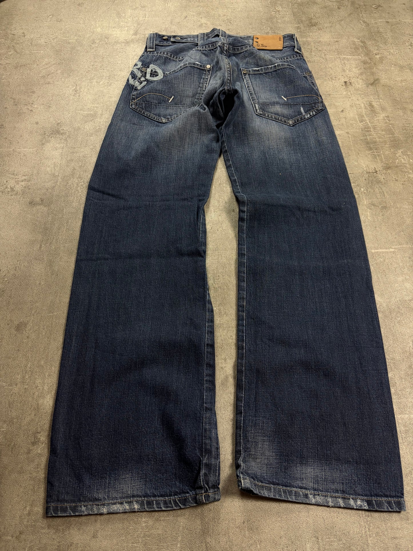 Vintage G-Star Embroidered Armani Baggy Jeans