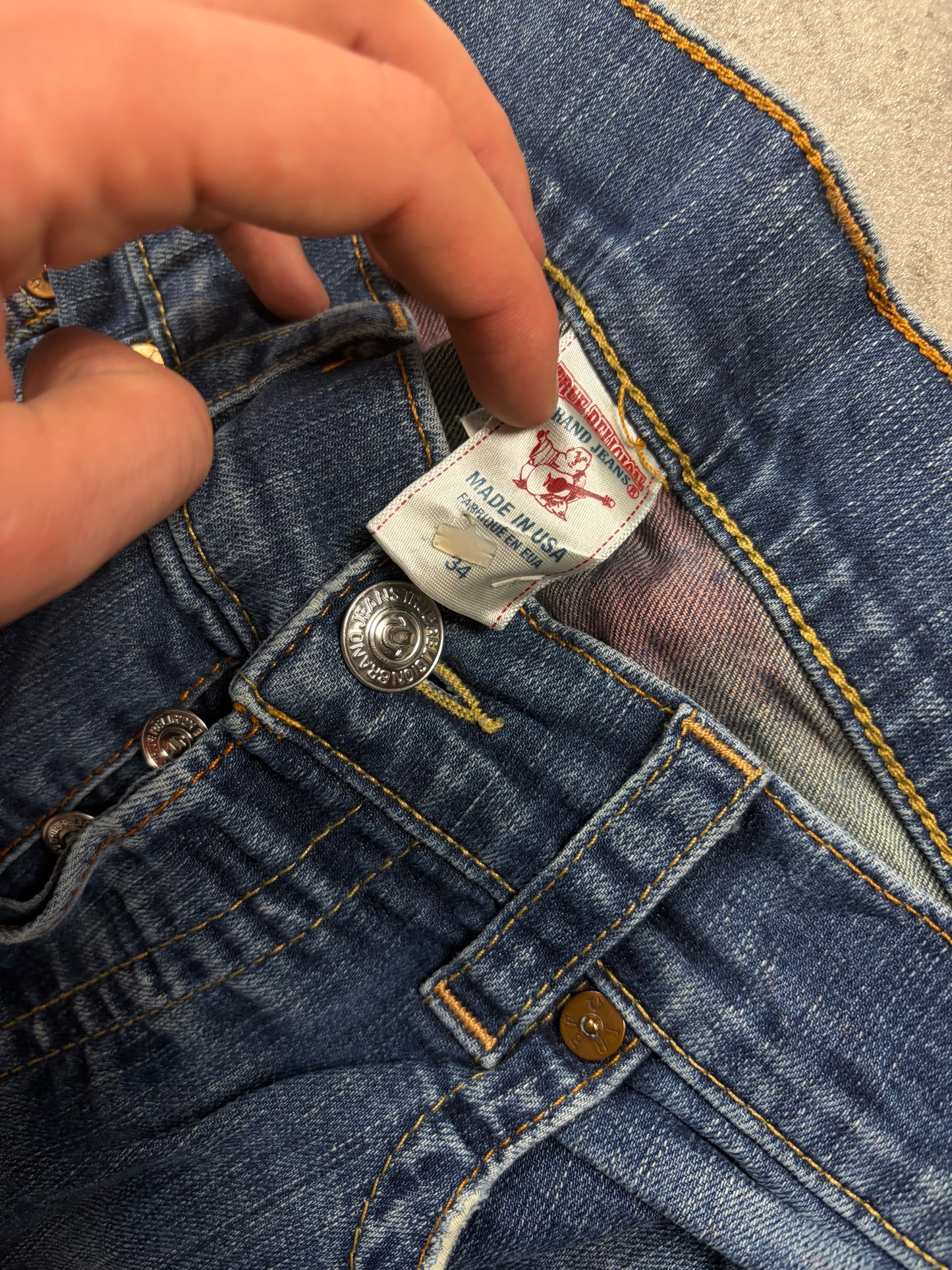 Vintage Baggy True Religion Jeans