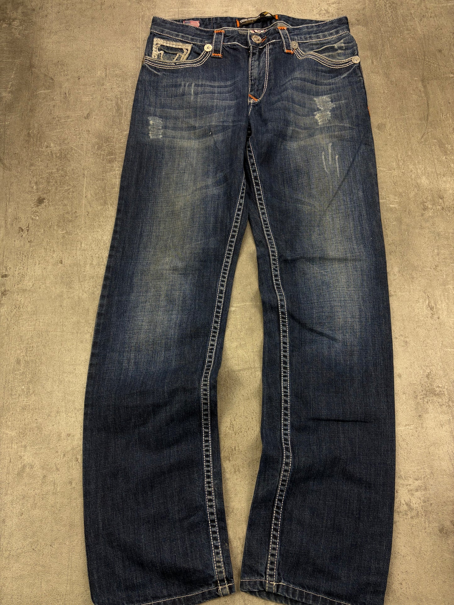 True Religion Jeans Y2K Herren Baggy