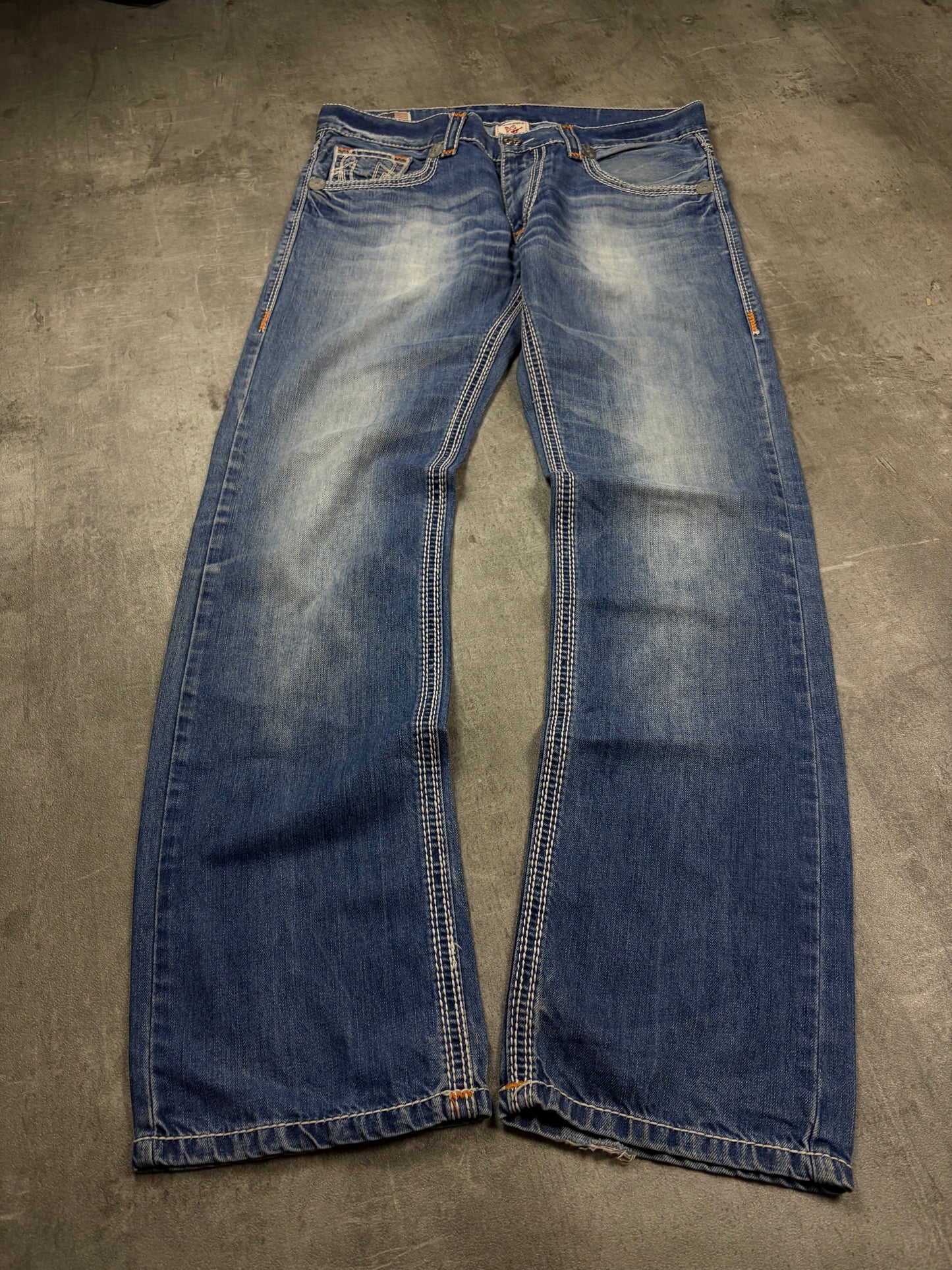 True Religion Straight Baggy Fit jeans