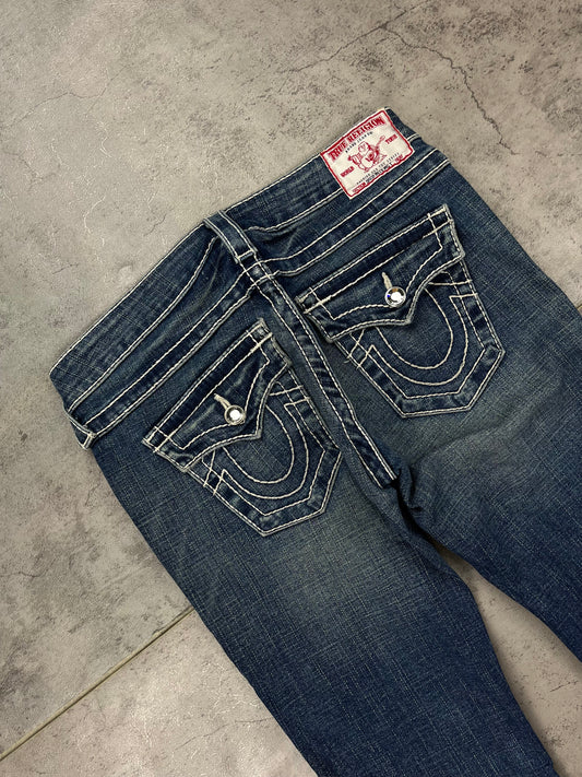 Vintage True Religion Y2k Lowwaist Jeans Glitzer