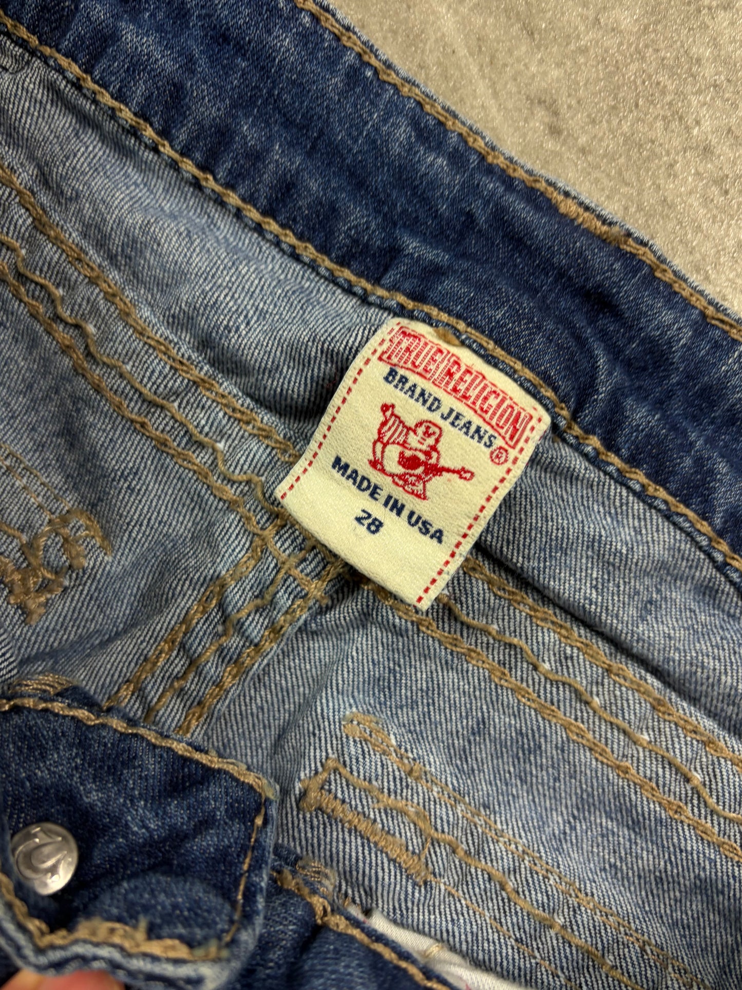 True Religion Y2K Flared Jeans Vintage