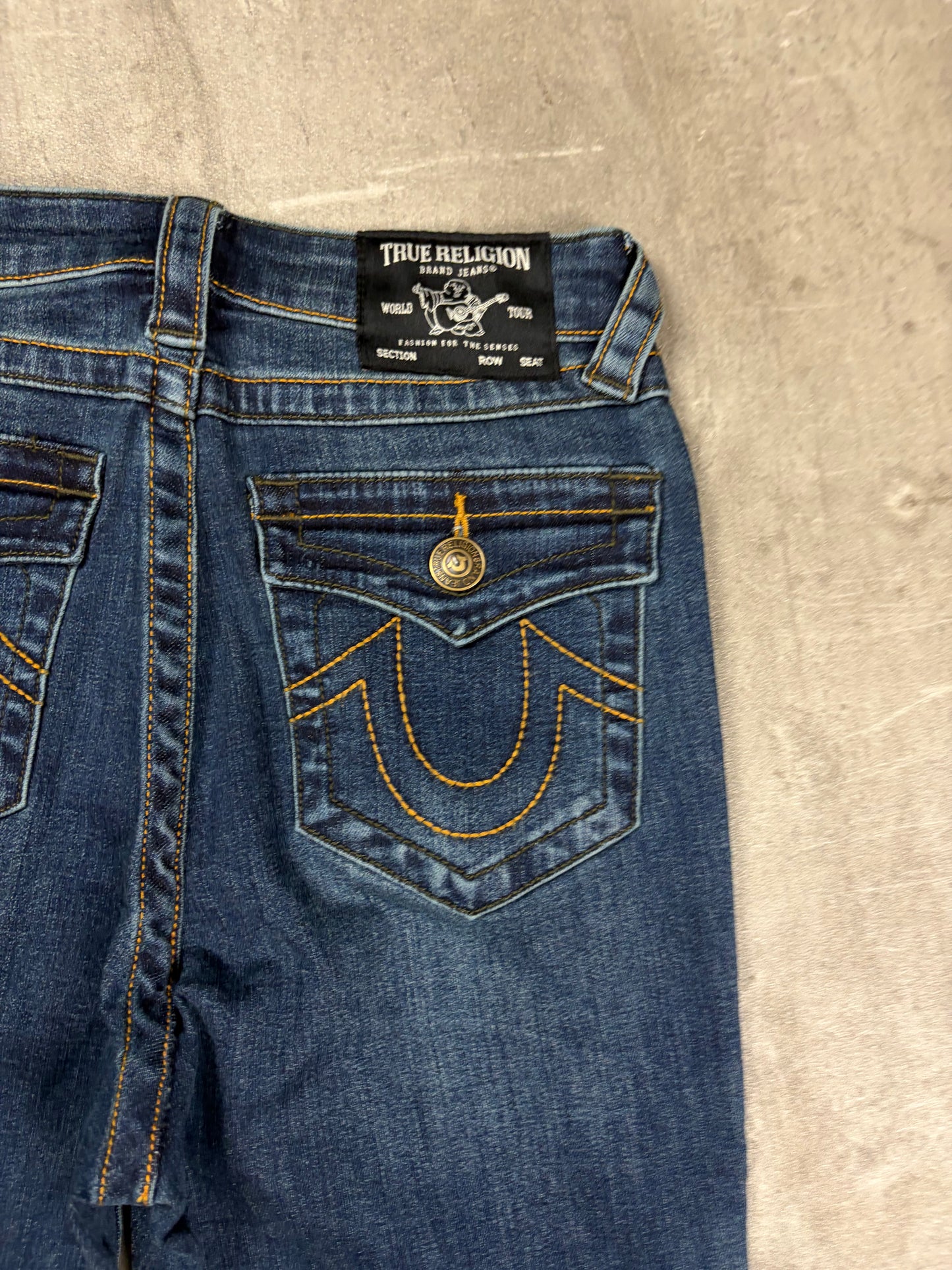 Vintage Y2K True Religion Bootcut Flared Low Waist Jeans
