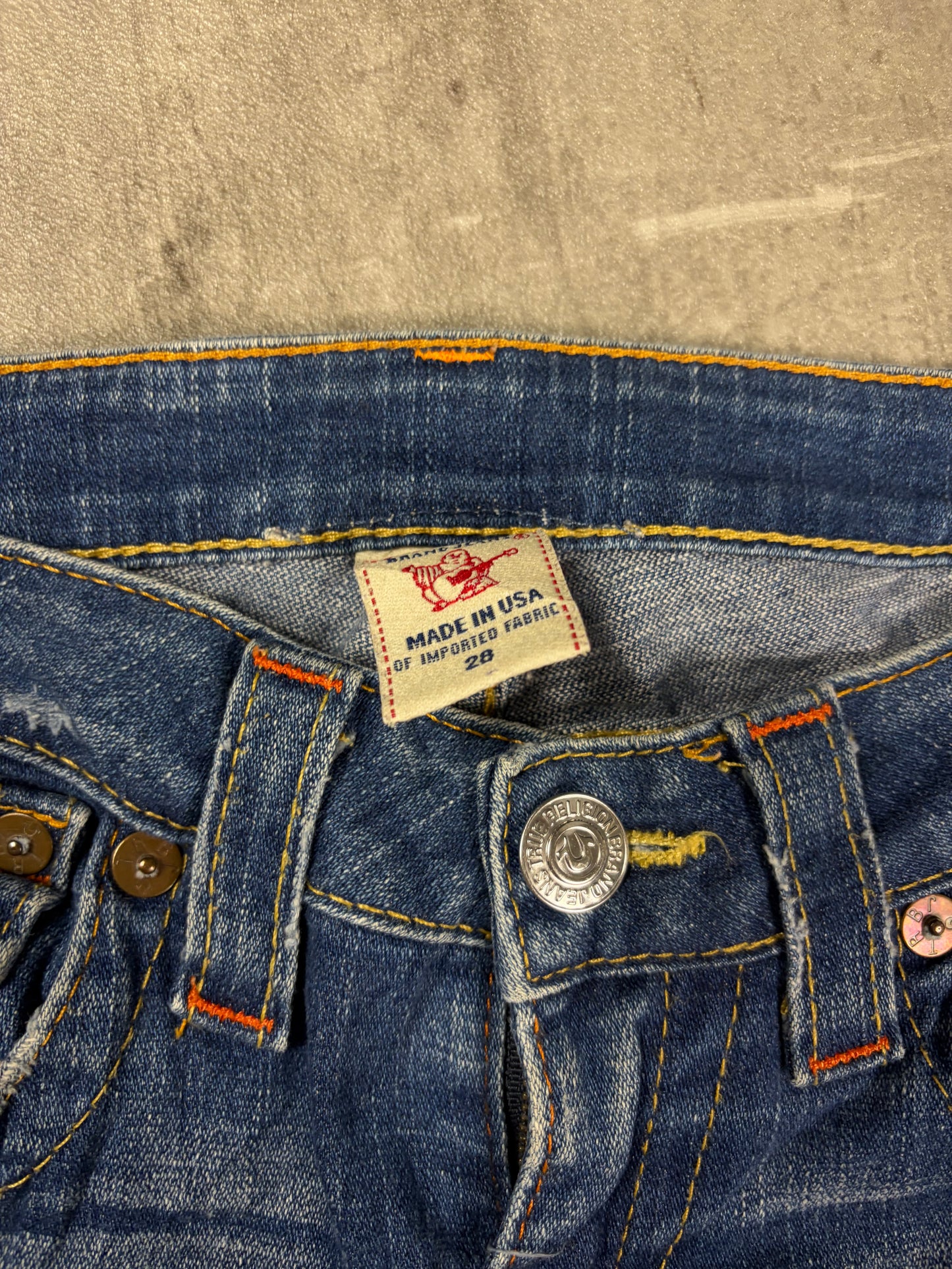 True Religion Jeans 2000s Low Waist Denim