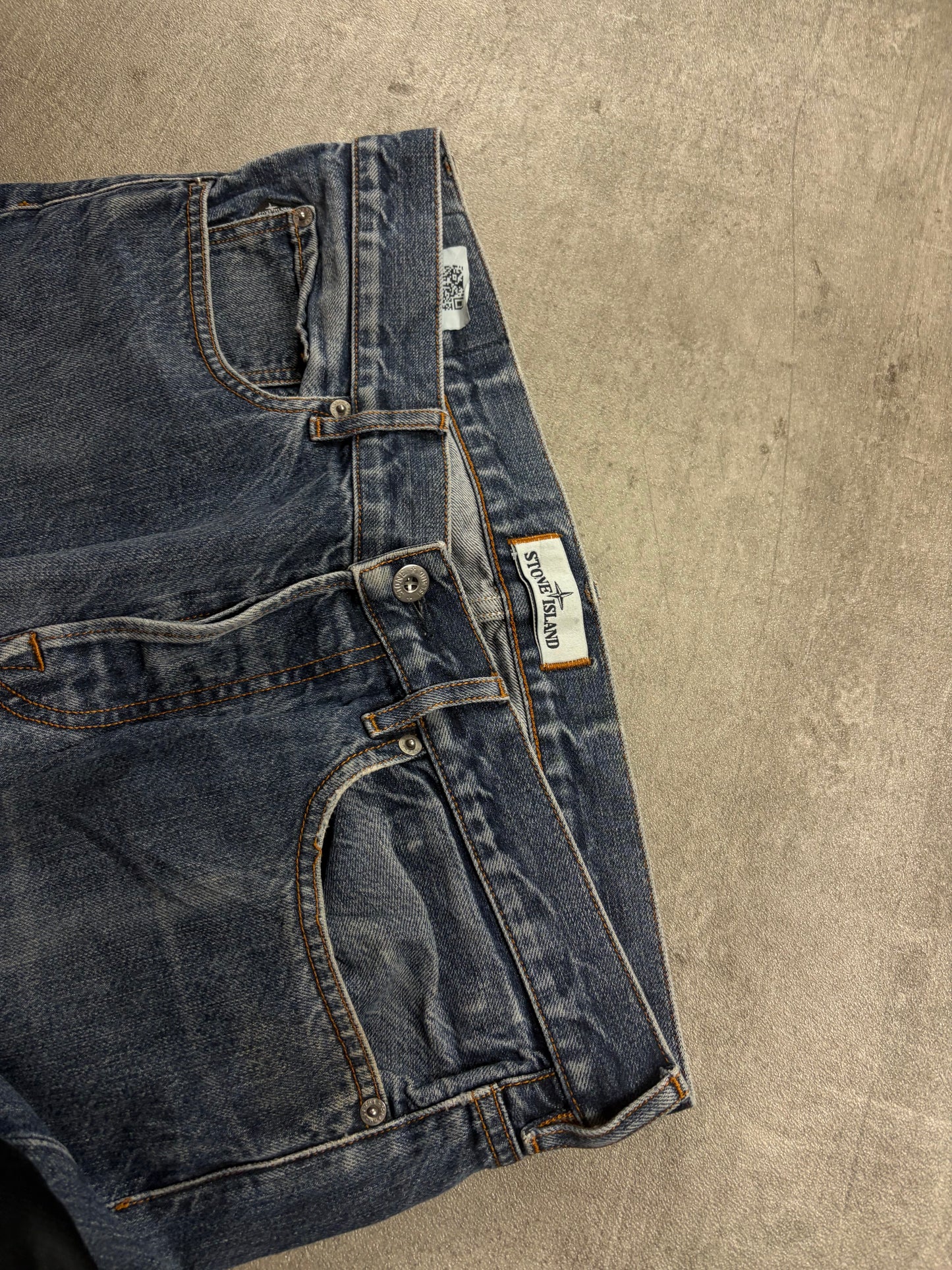 Stone Island Straight fit Vintage Denim