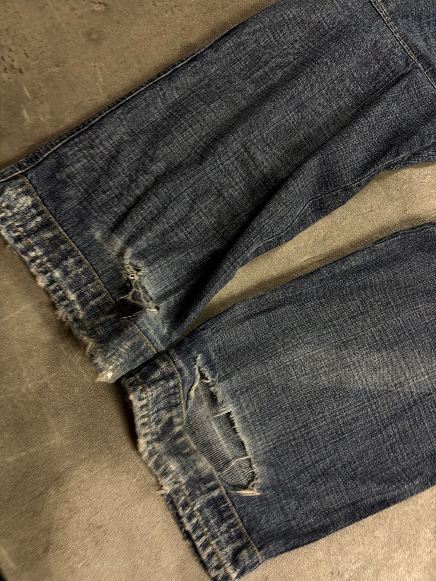 g-star jeans y2k backprint streetwear