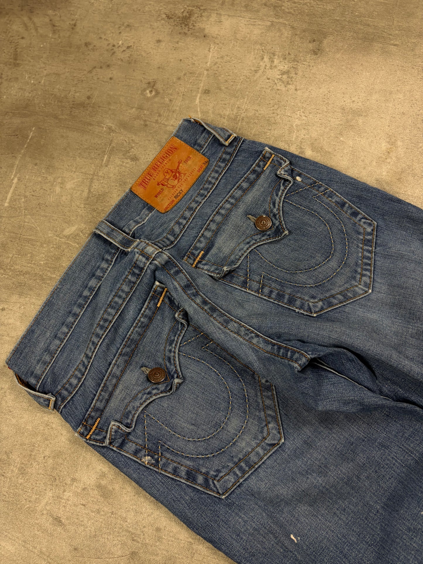 true religion jeans herren baggy y2k