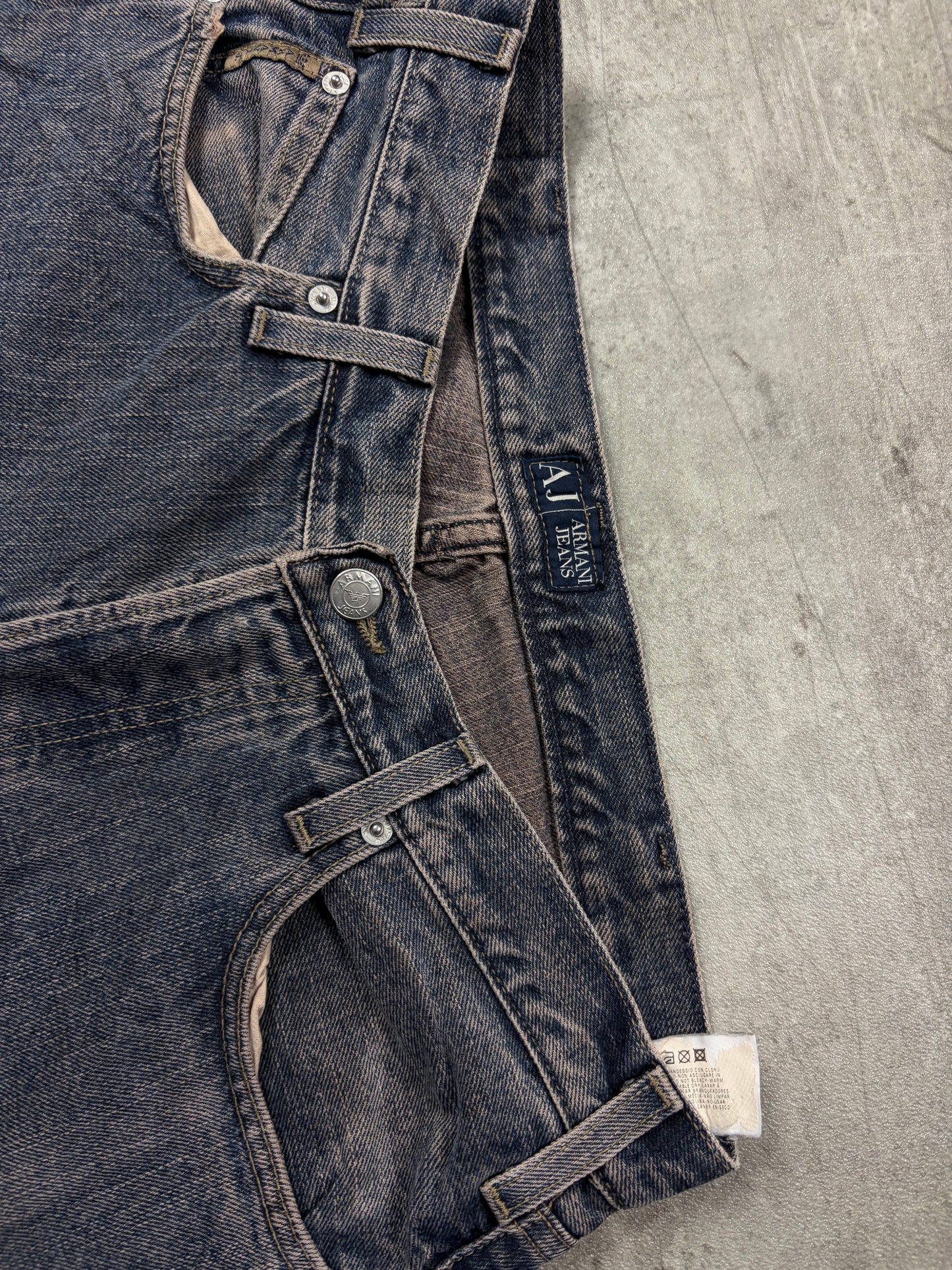 Vintage Y2k Armani Baggy Jeans