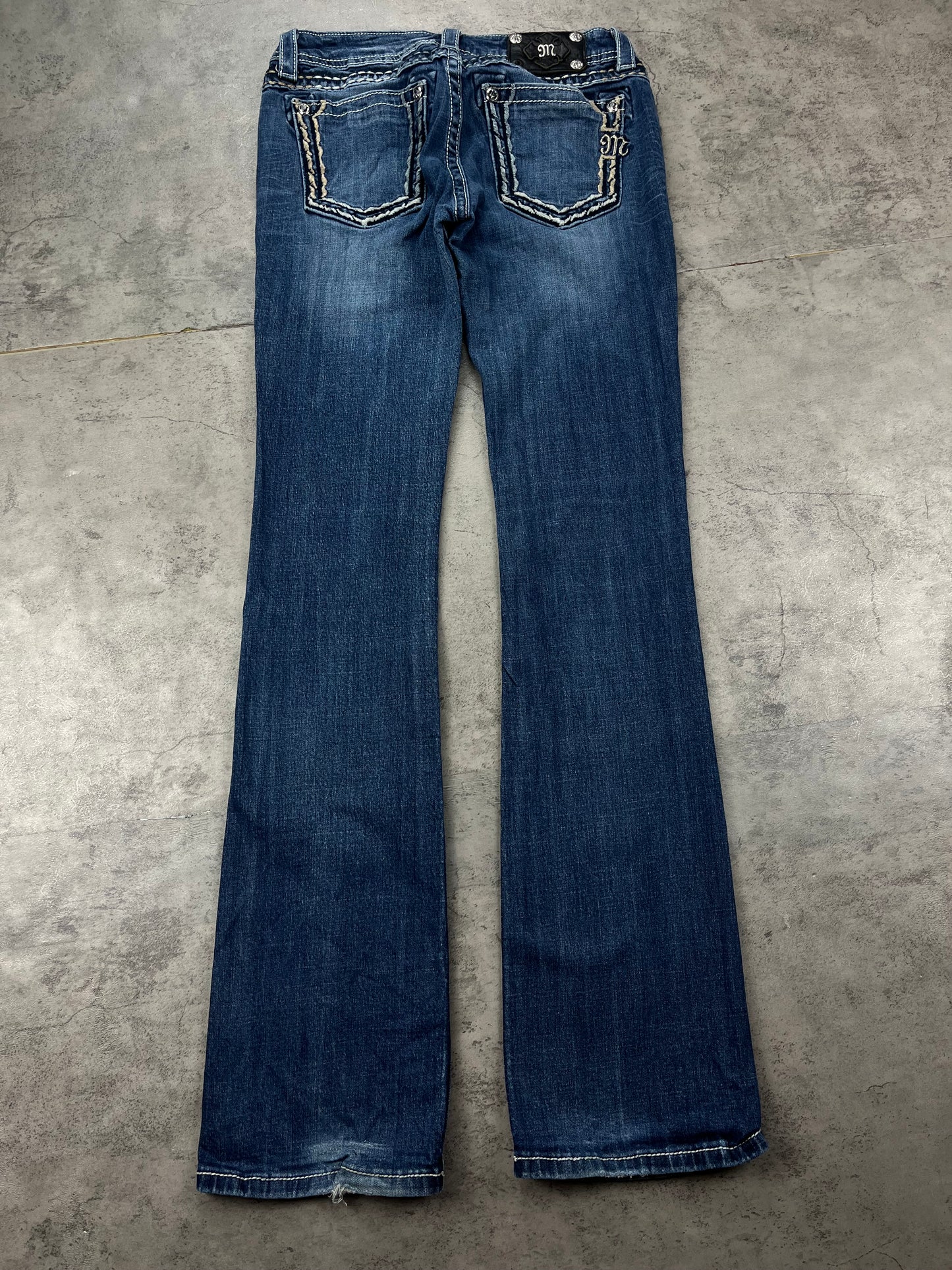 Miss me Lowwaist Bootcut Flared Y2k Jeans
