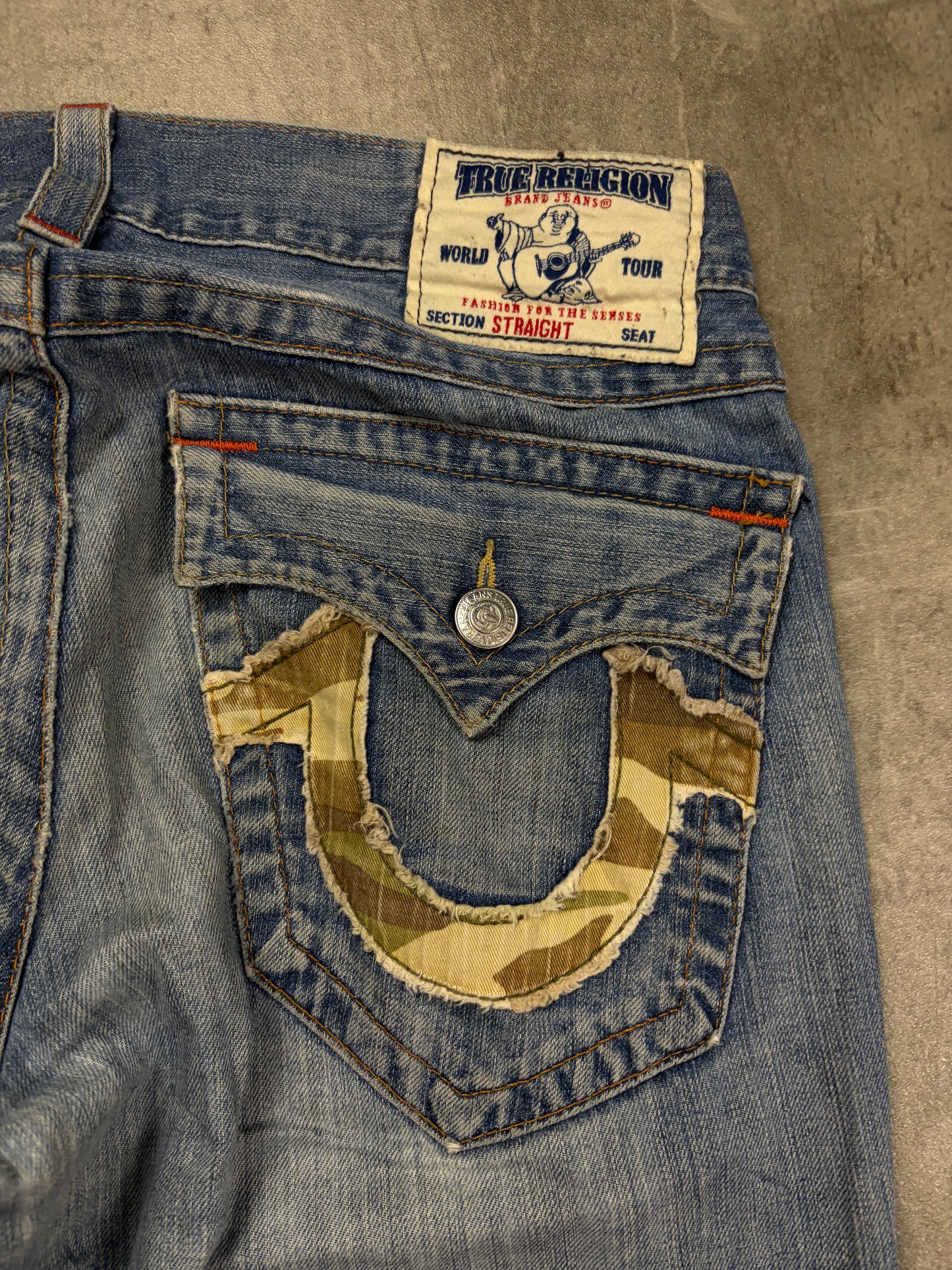 Vintage Bootcut Baggy True Religion Jeans
