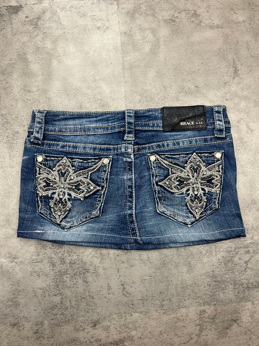 Mini Grace in LA vintage Y2k Jeans Rock