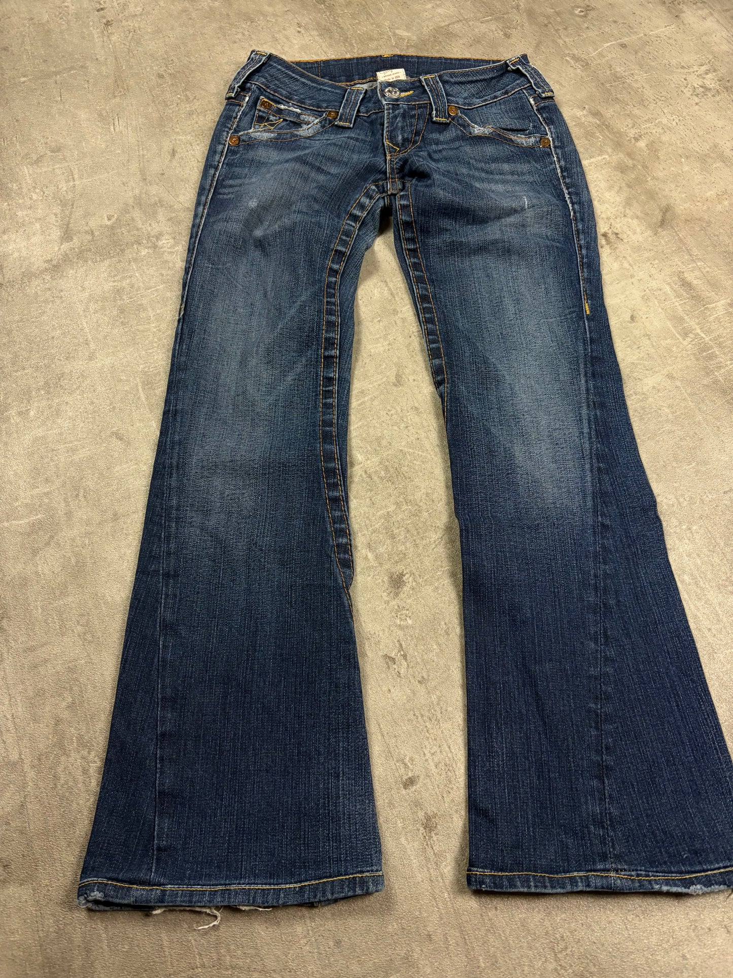 True Religion Vintage Low Rise Flared Y2K Bootcut Jeans
