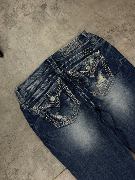 Miss me Lowrise Lowaist Bootcut Flared Y2k Vintage Jeans
