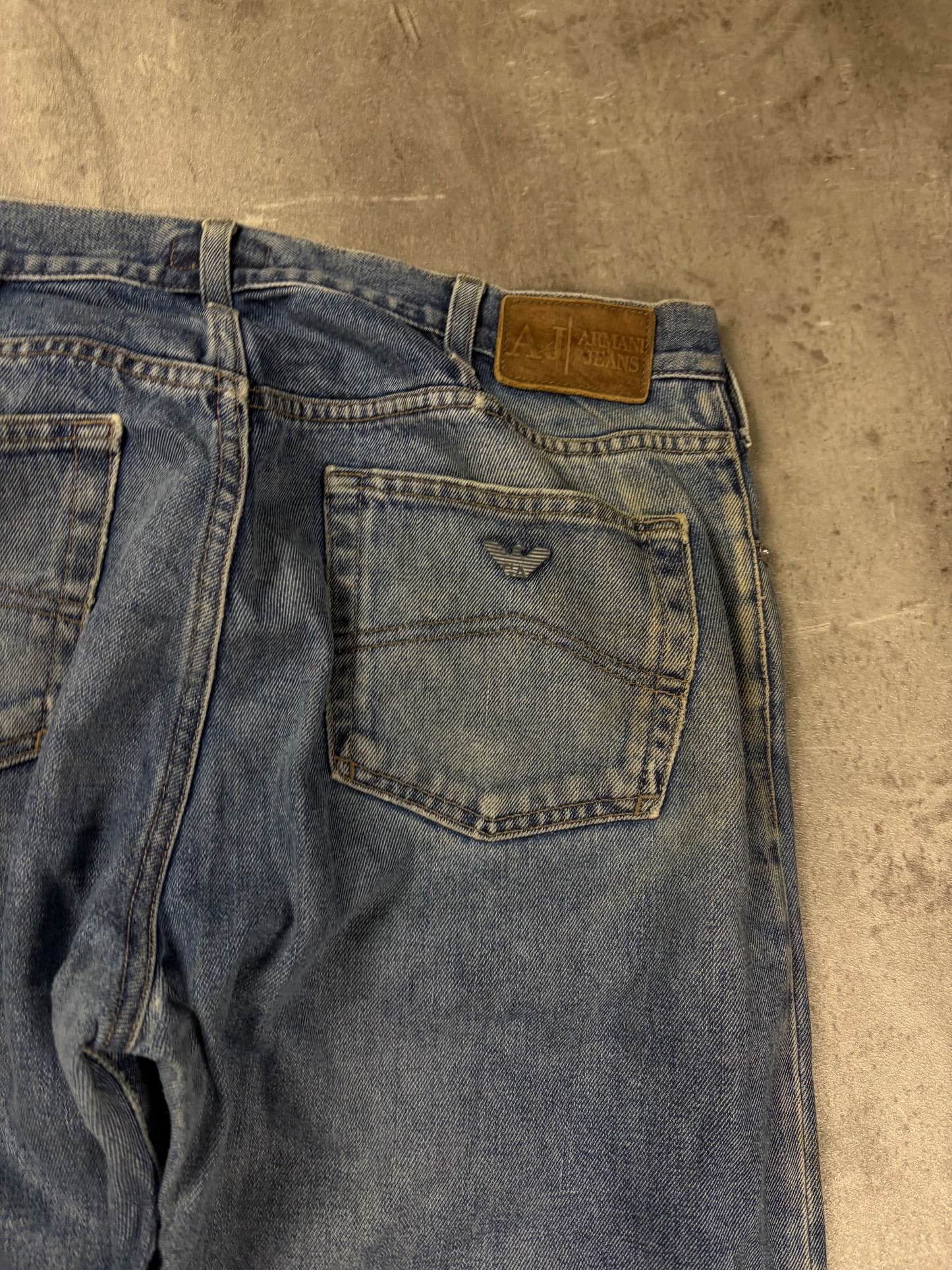 Armani Y2k Baggy Vintage Jeans Pasha Style