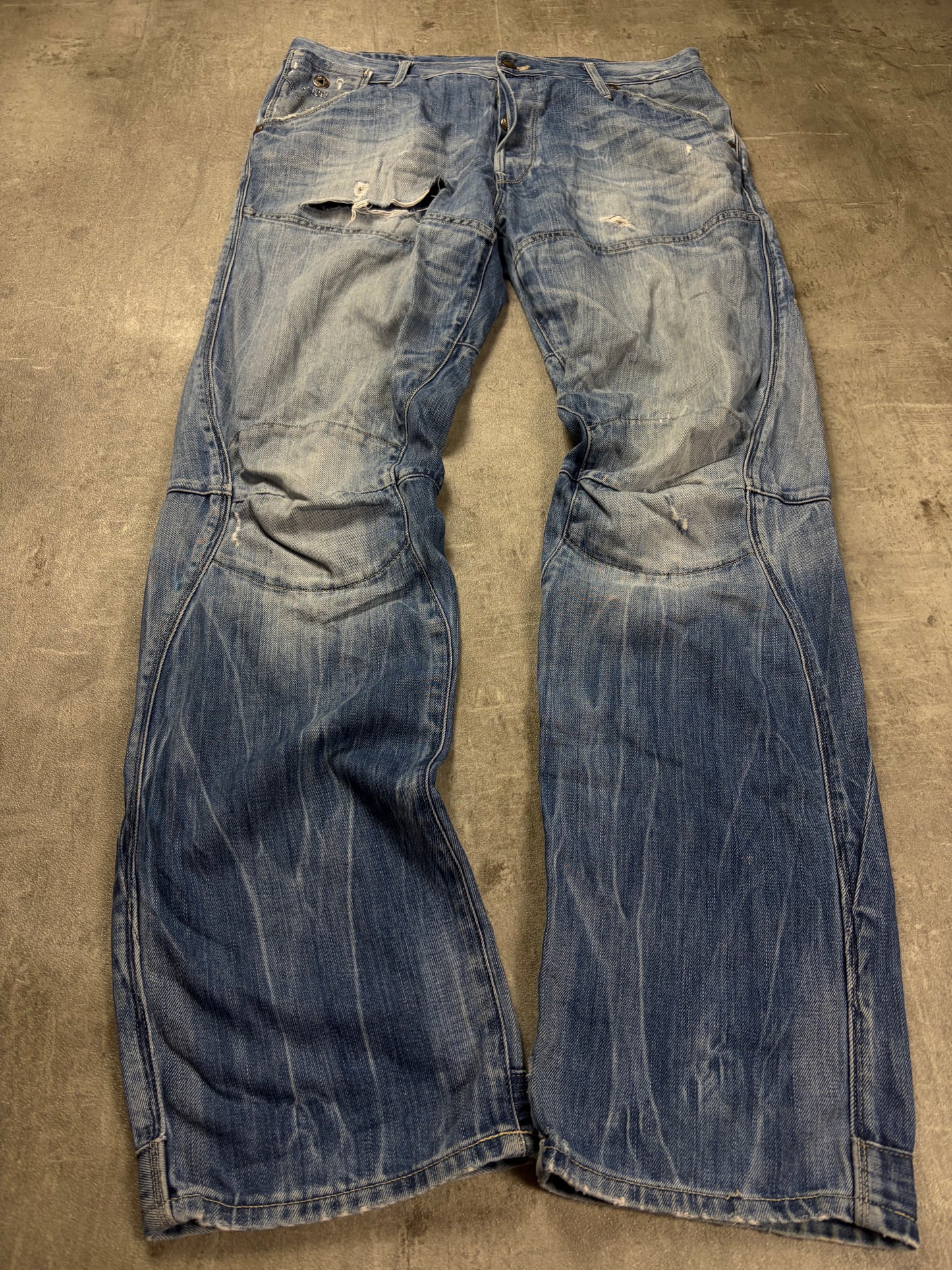 G-star RAW Y2k Embroidered Washed Denim Pasha Style