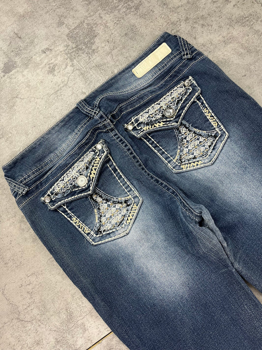 Vintage Y2k Miss me Style Jeans Bootcut