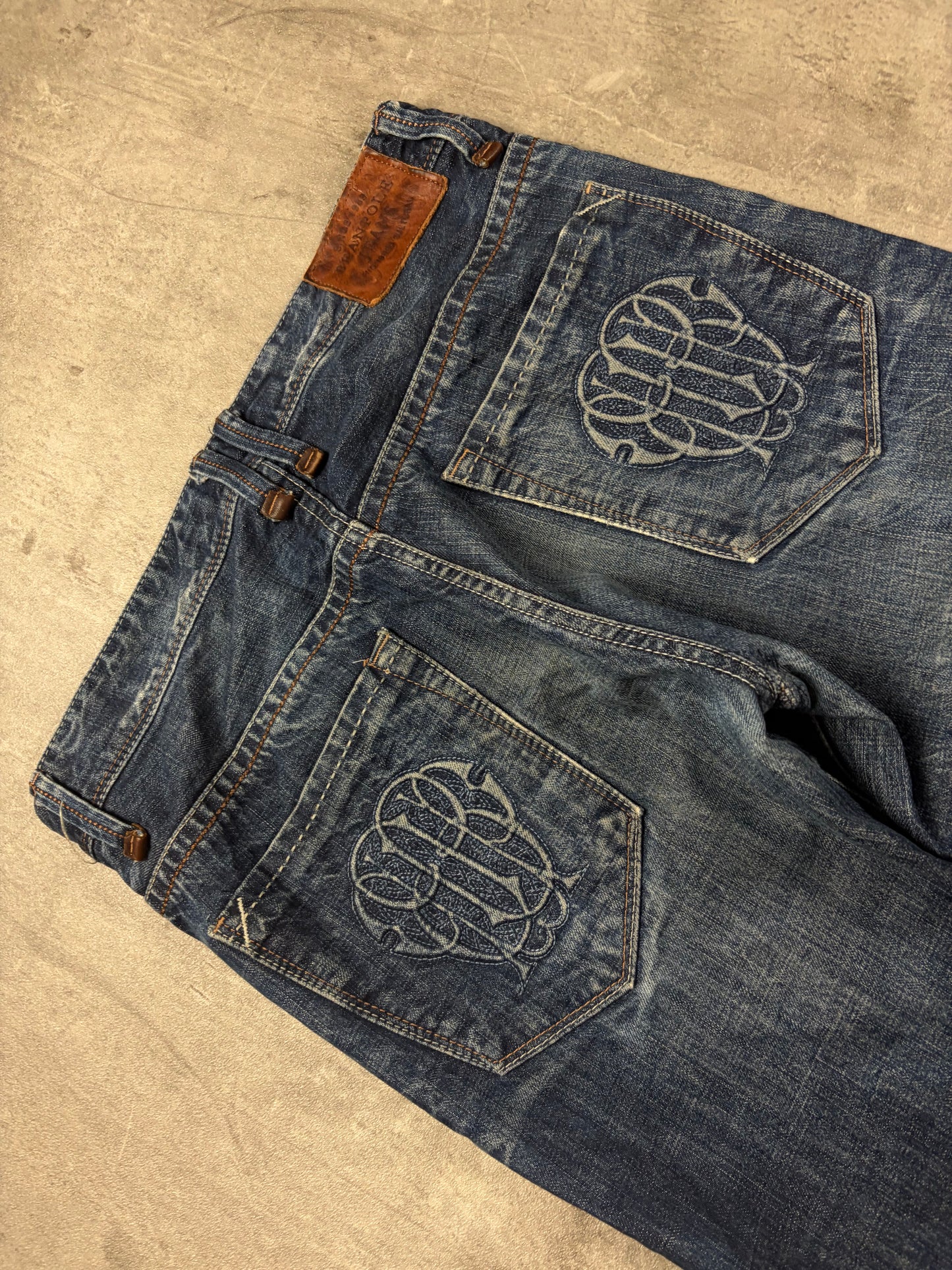 Japanstyle Y2k washed Straight Fit Jeans