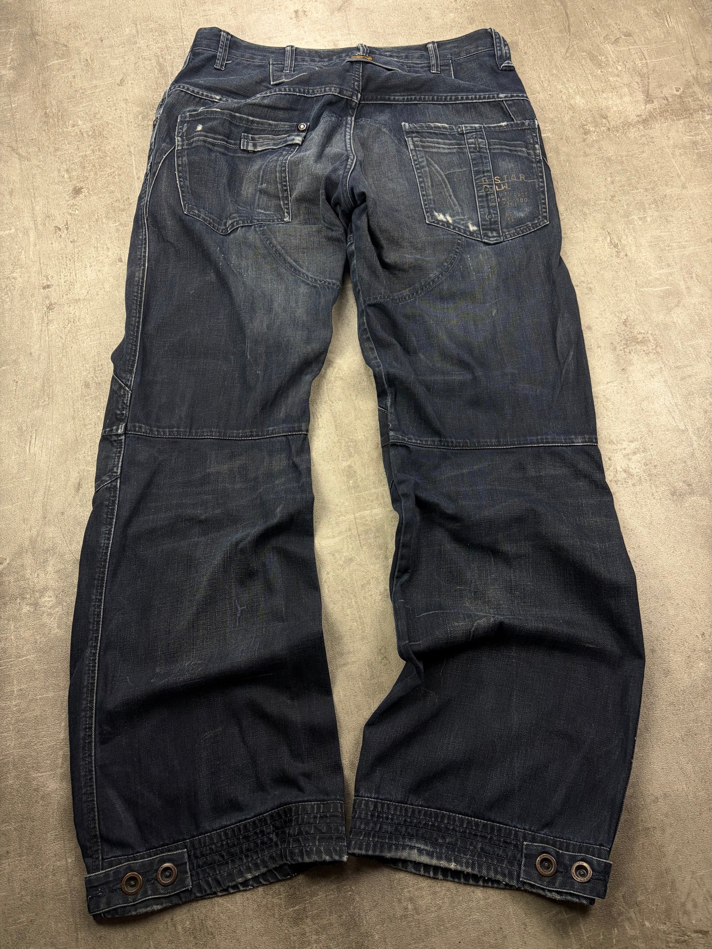 G-Star Jeans Vintage Wide Leg Denim