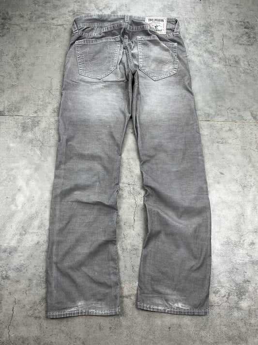 Vintage Cord True Religion Straight Jeans