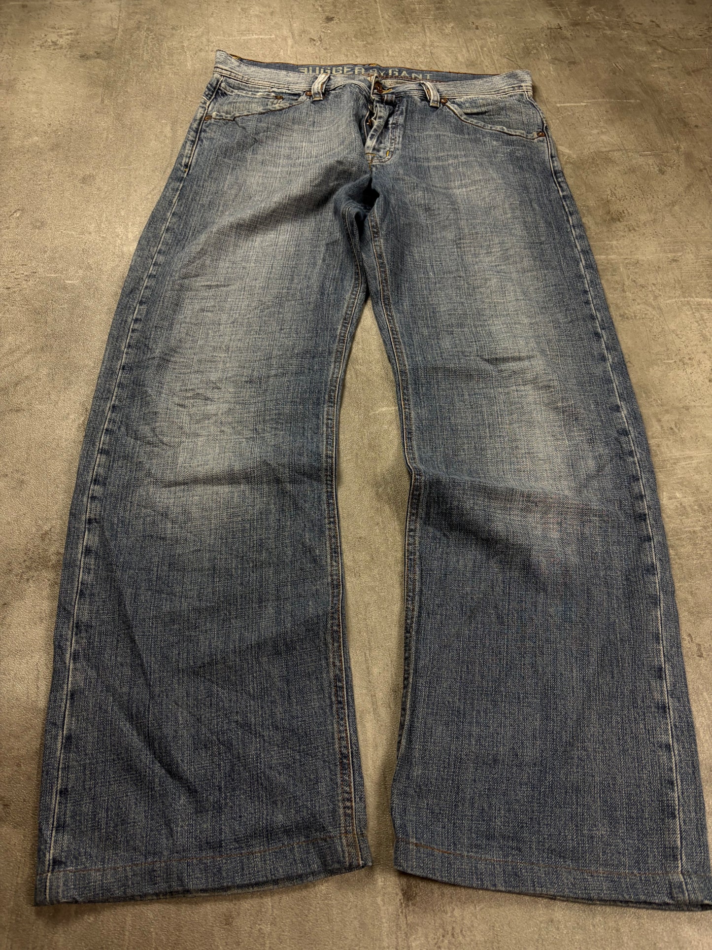 Giant y2k Baggy Straight Fit Jeans Pasha Style