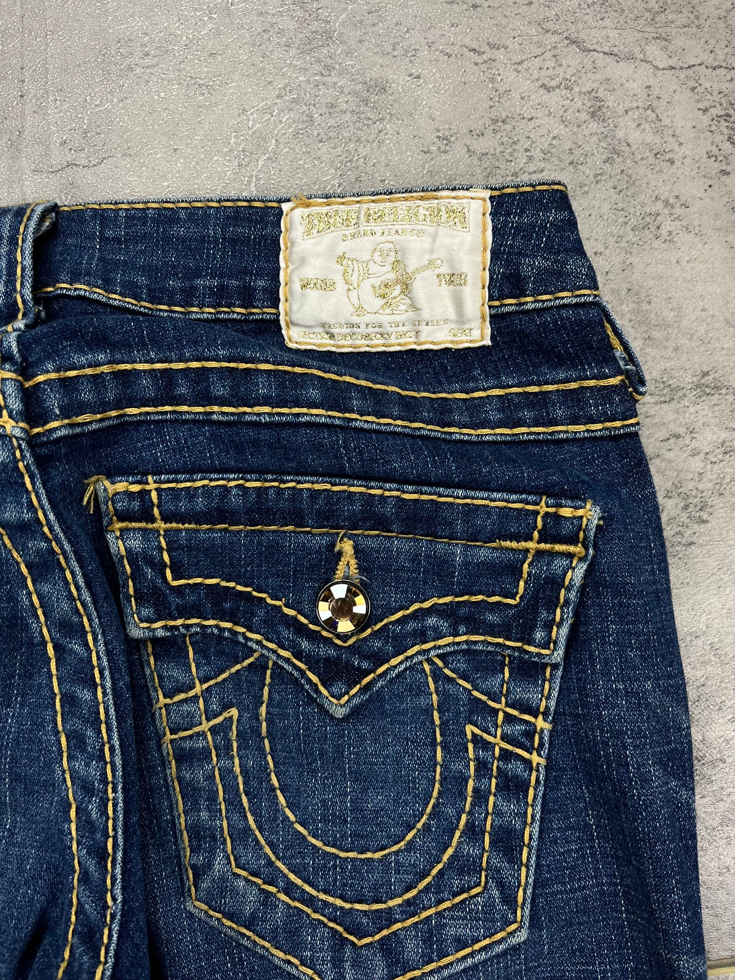 Rare True Religion Glitzer Lowwaist Y2k Bootcut Jeans