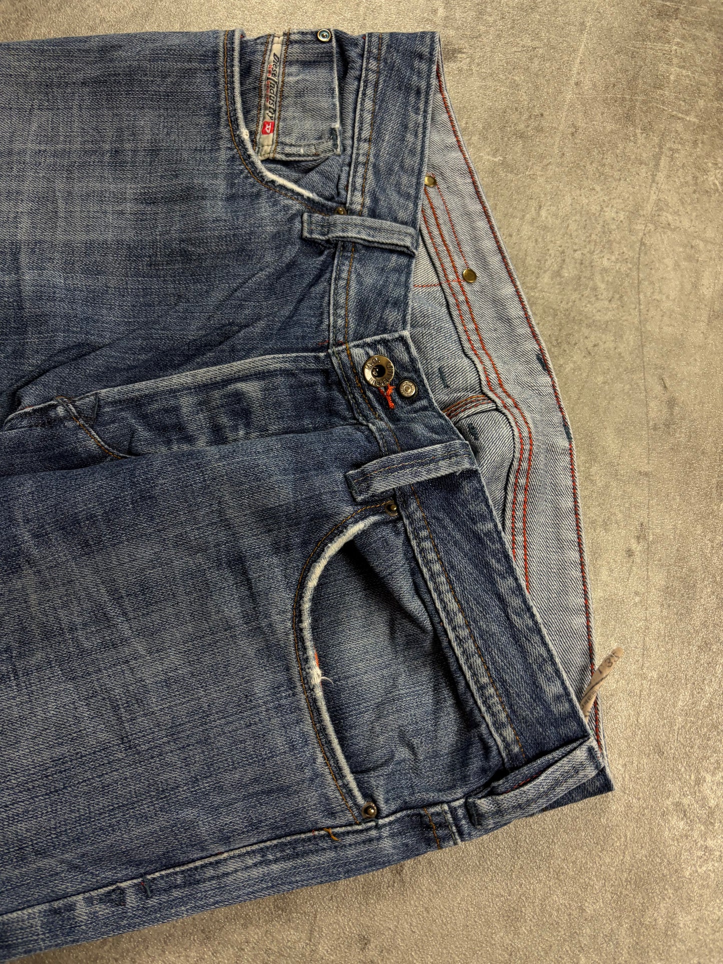 Diesel Pasha Style Bootcut Jeans Y2K