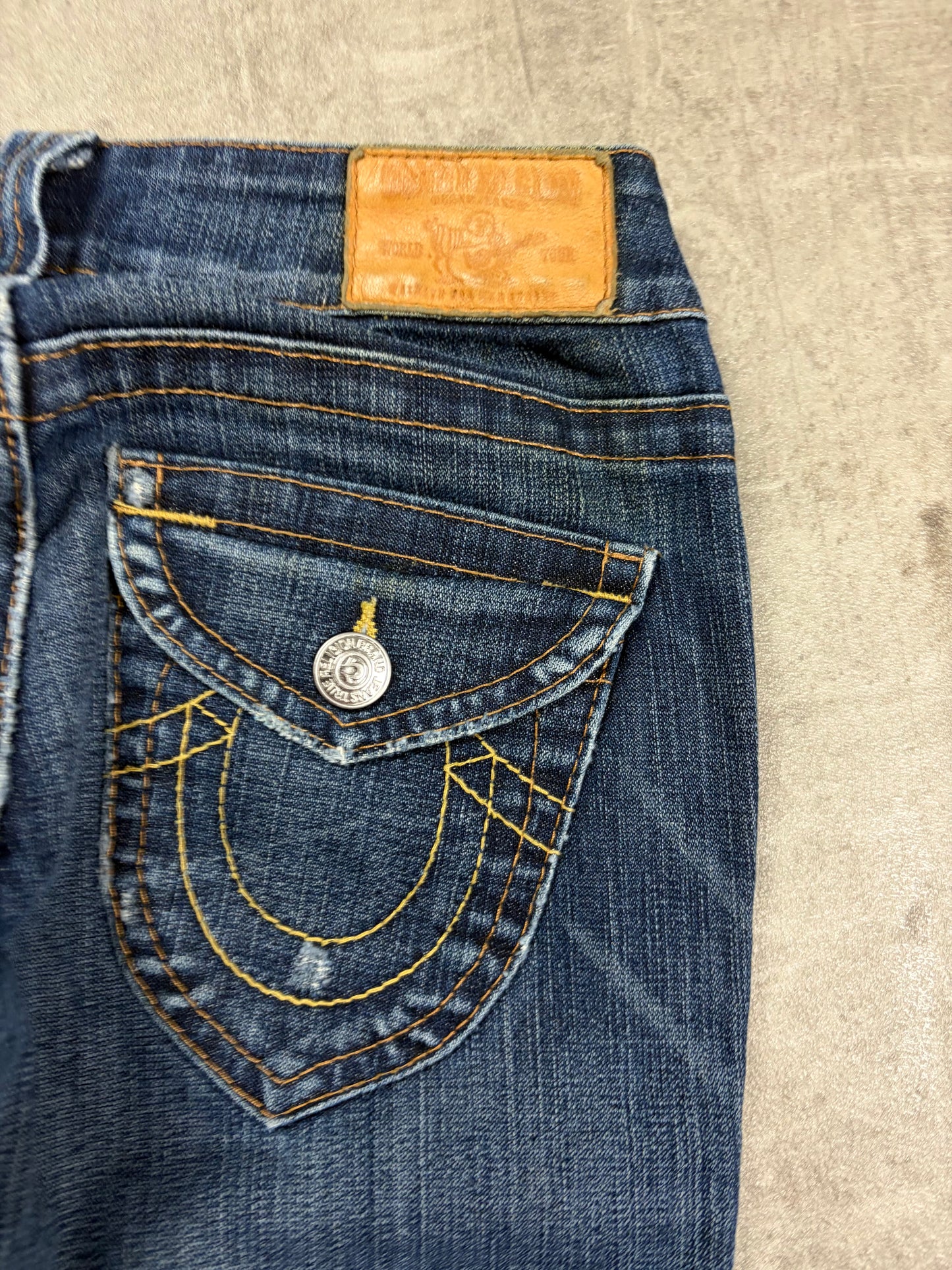 True Religion Vintage Low Rise Flared Y2K Bootcut Jeans