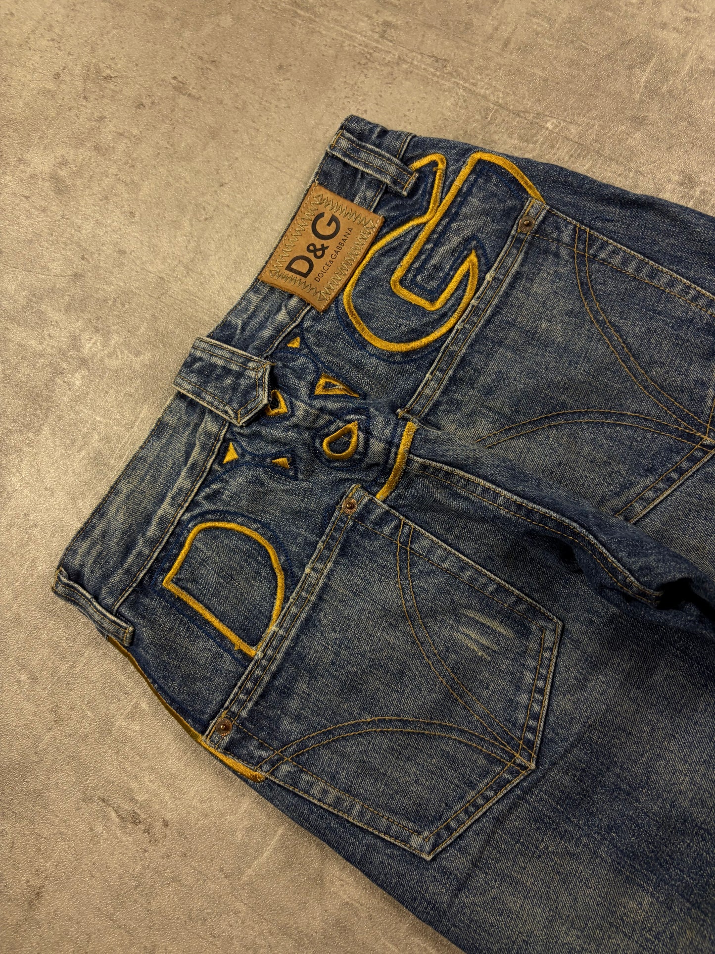 Dolce Gabbana 2000er Pasha Style Straight Fit Jeans