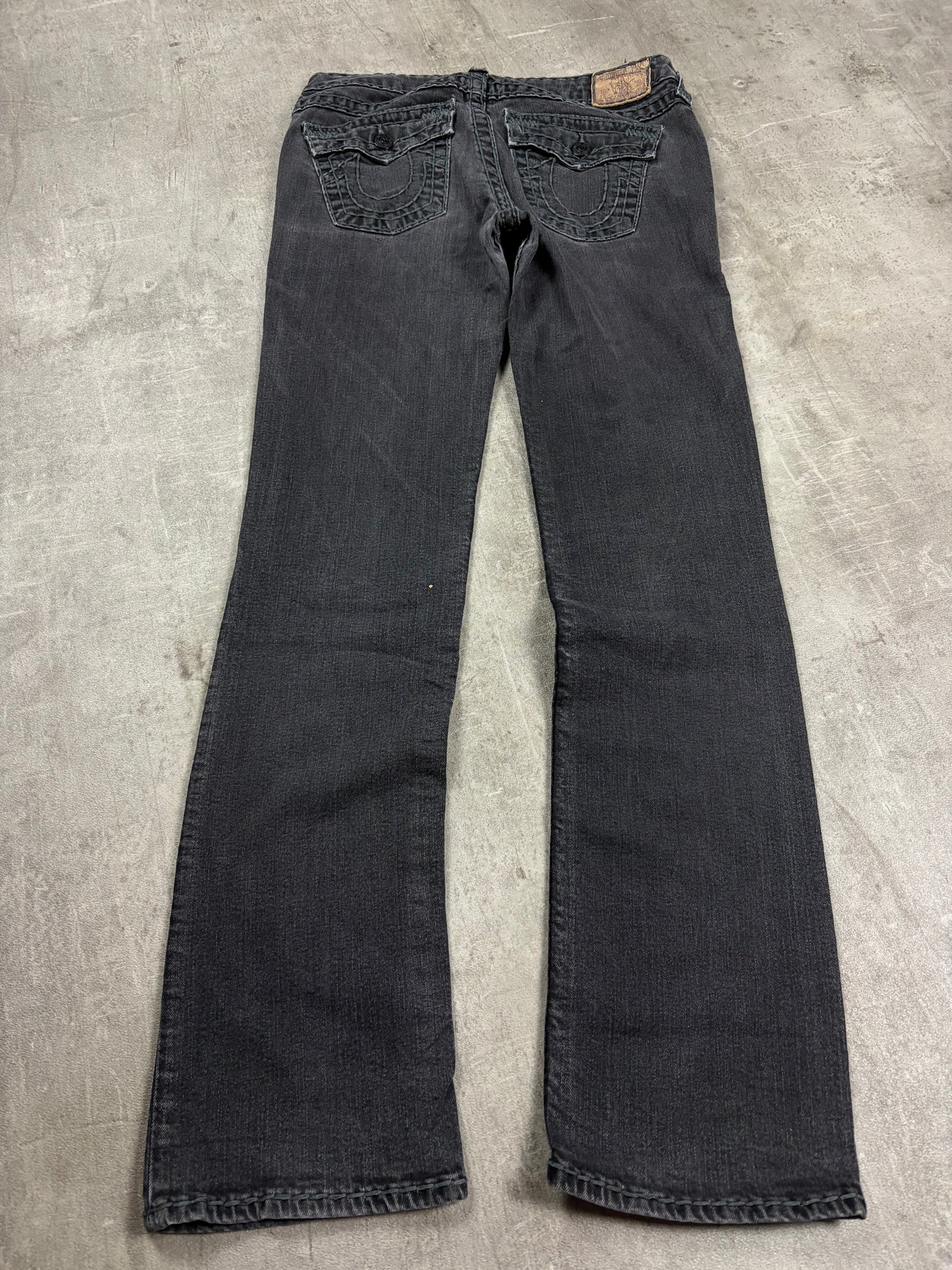 true religion jeans low rise vintage denim