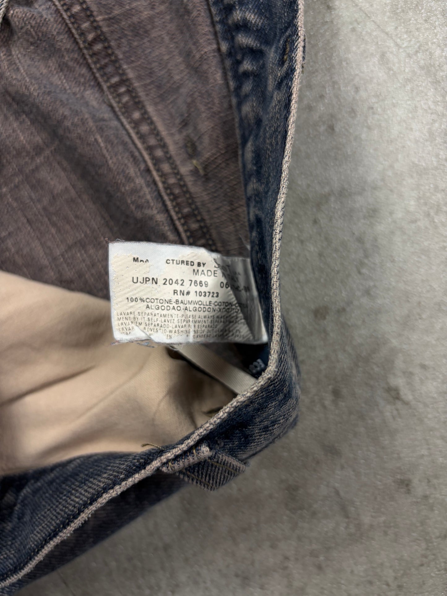 Vintage Y2k Armani Baggy Jeans