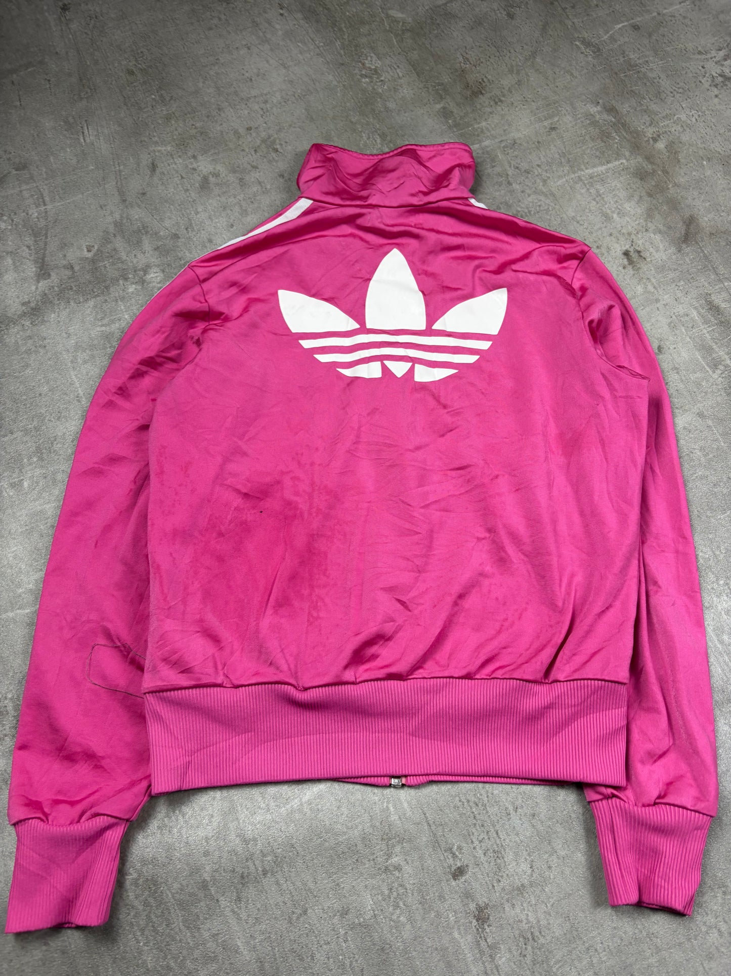 Vintage Adidas Firebird Jacke pink