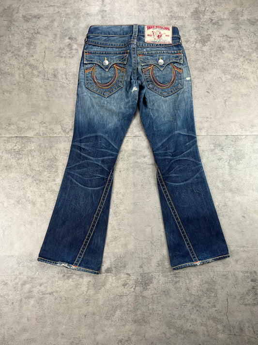 True Religion Rainbow Joey Bootcut Jeans W28
