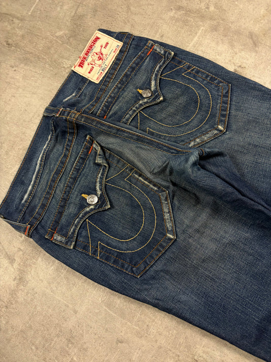 Vintage Y2k Bootcut Baggy True Religion Jeans
