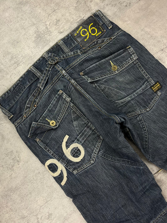 Baggy G-Star Y2k Vintage Jeans Embroidered
