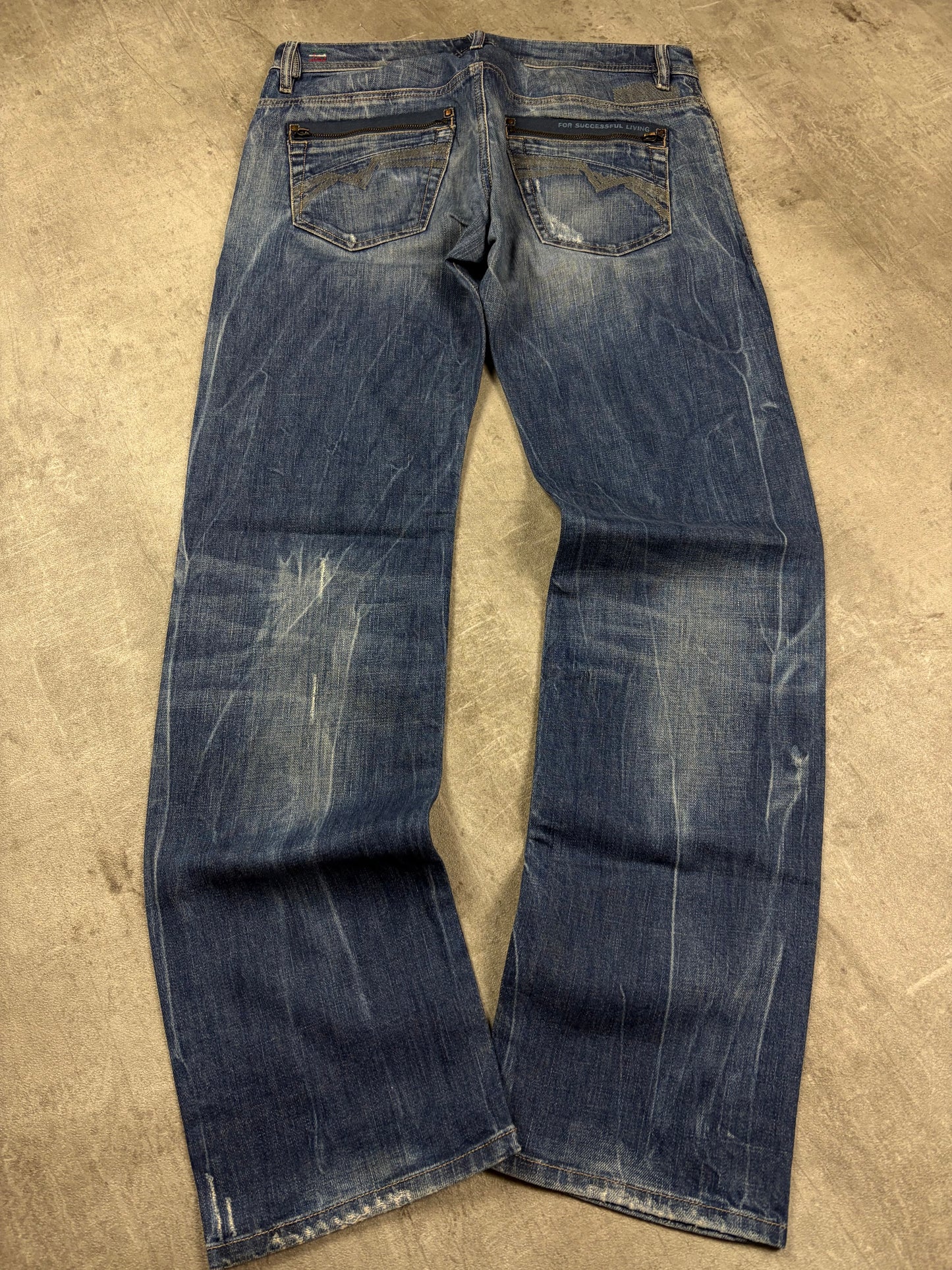 Vintage Diesel Baggy Y2k Jeans