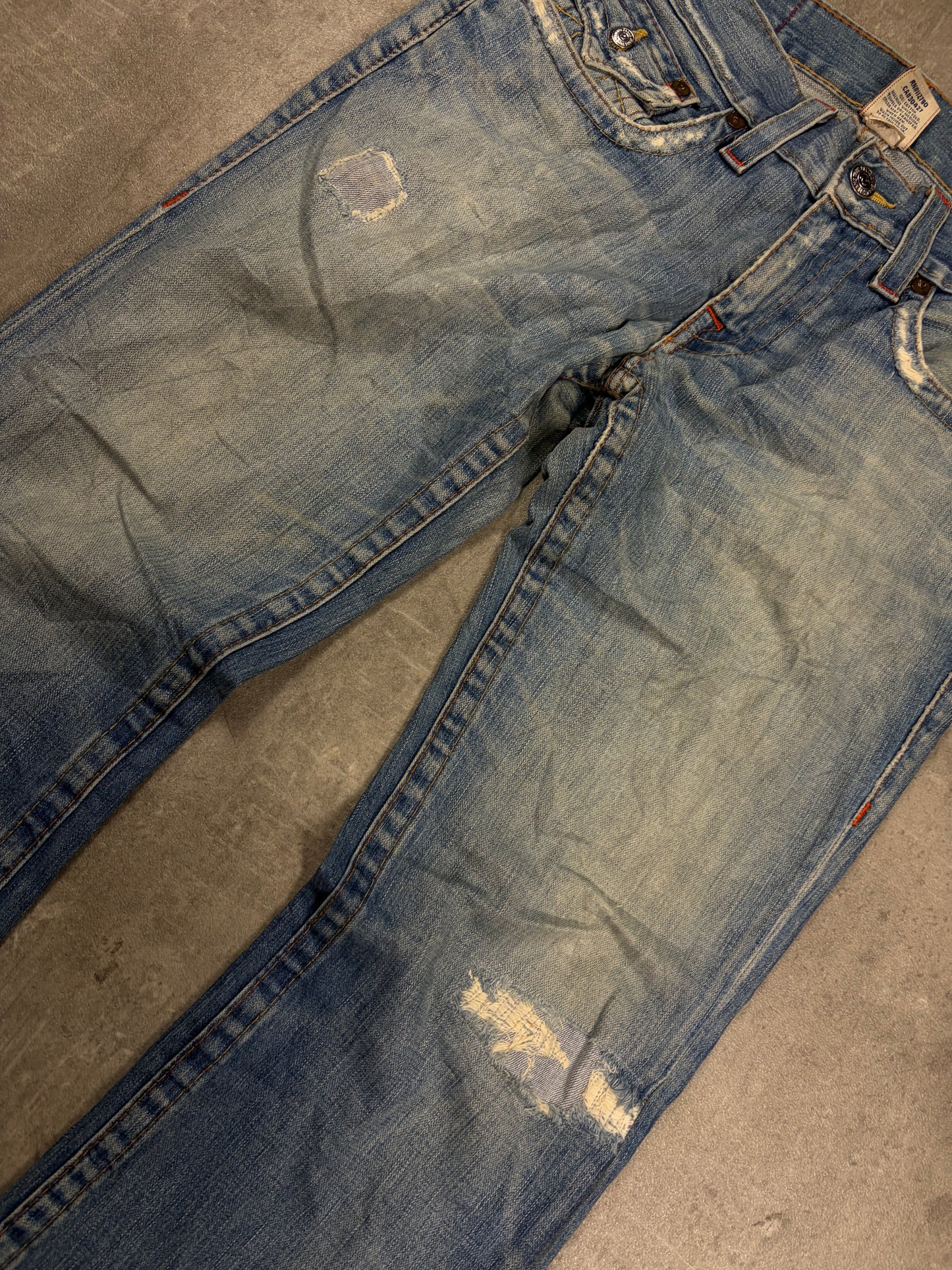 Rare Vintage True Religion Loose Fit Baggy Denim Pasha Jeans Pasha Style